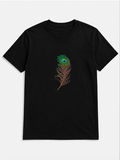 Krishna Printed Round Neck T-Shirt
